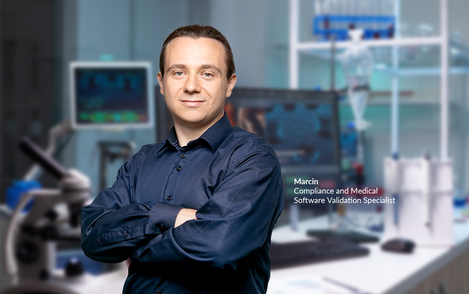 IoT device security architecture for a global biotech company